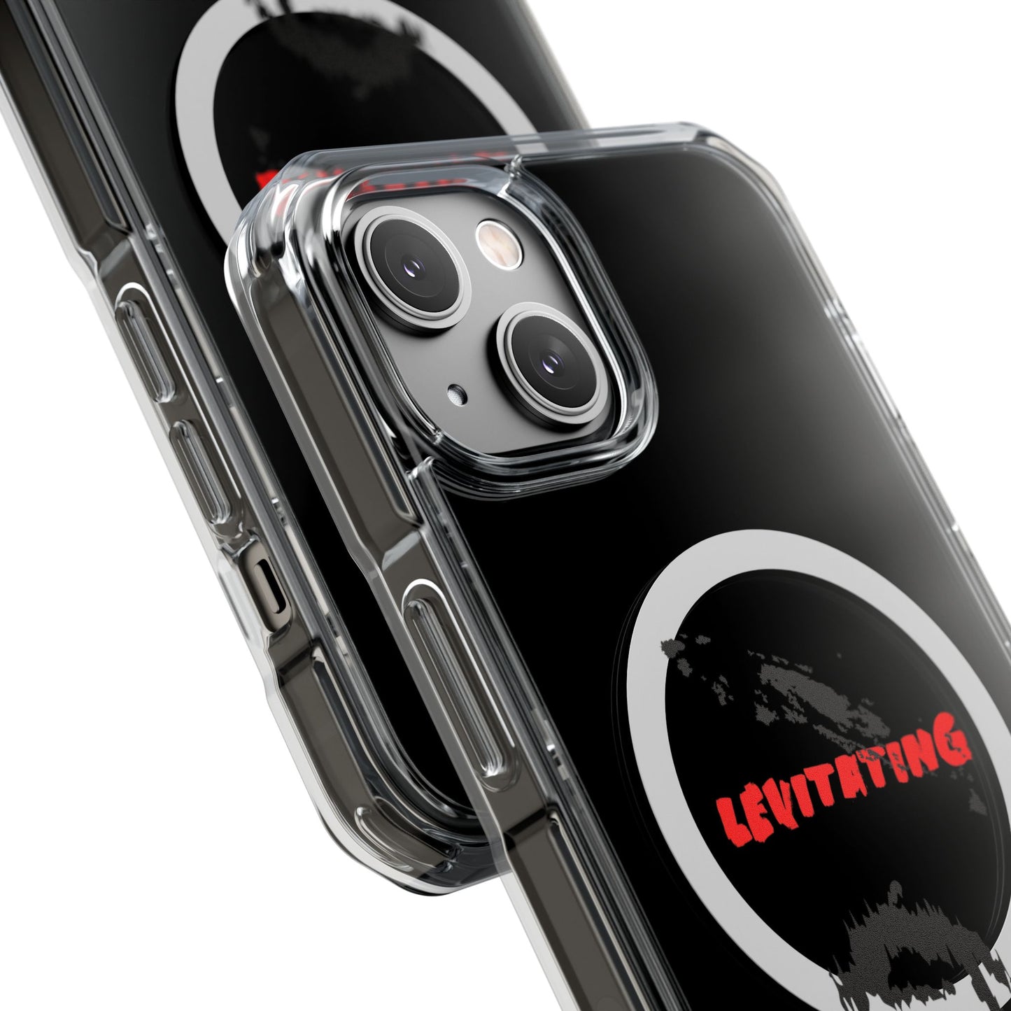 Levitating Vibes Magnetic Clear Impact case