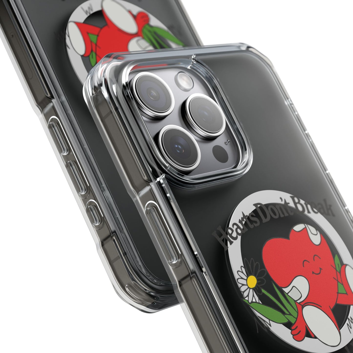 Abstract Guitar Sketch Magnetic Clear Impact Case