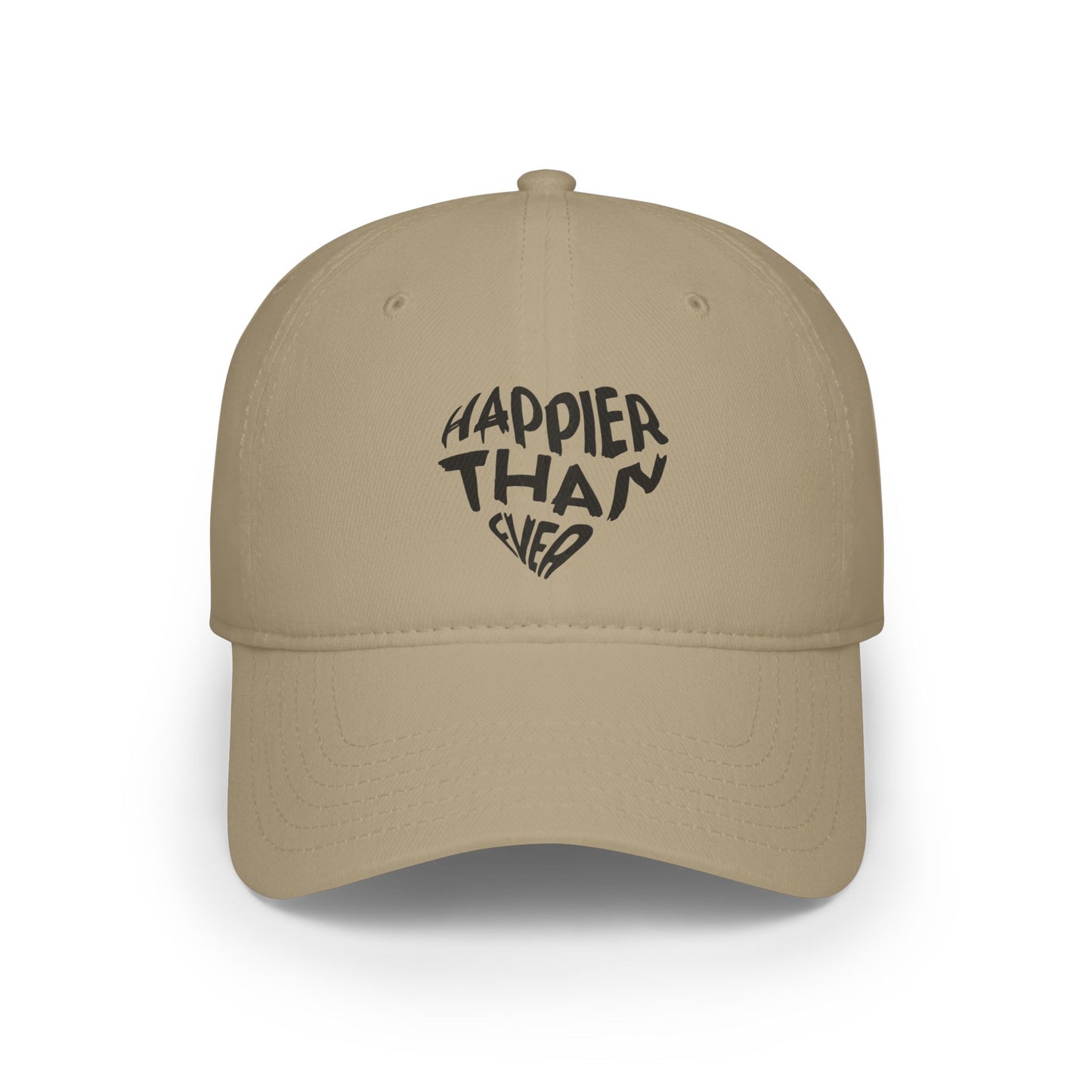 Happier Heart Lettering Baseball Cap
