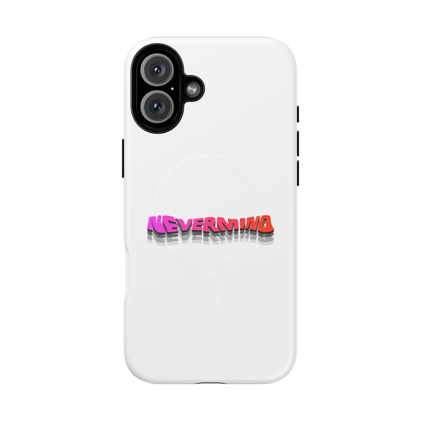 Wavy Groovy Typography Tough Magnetic Case