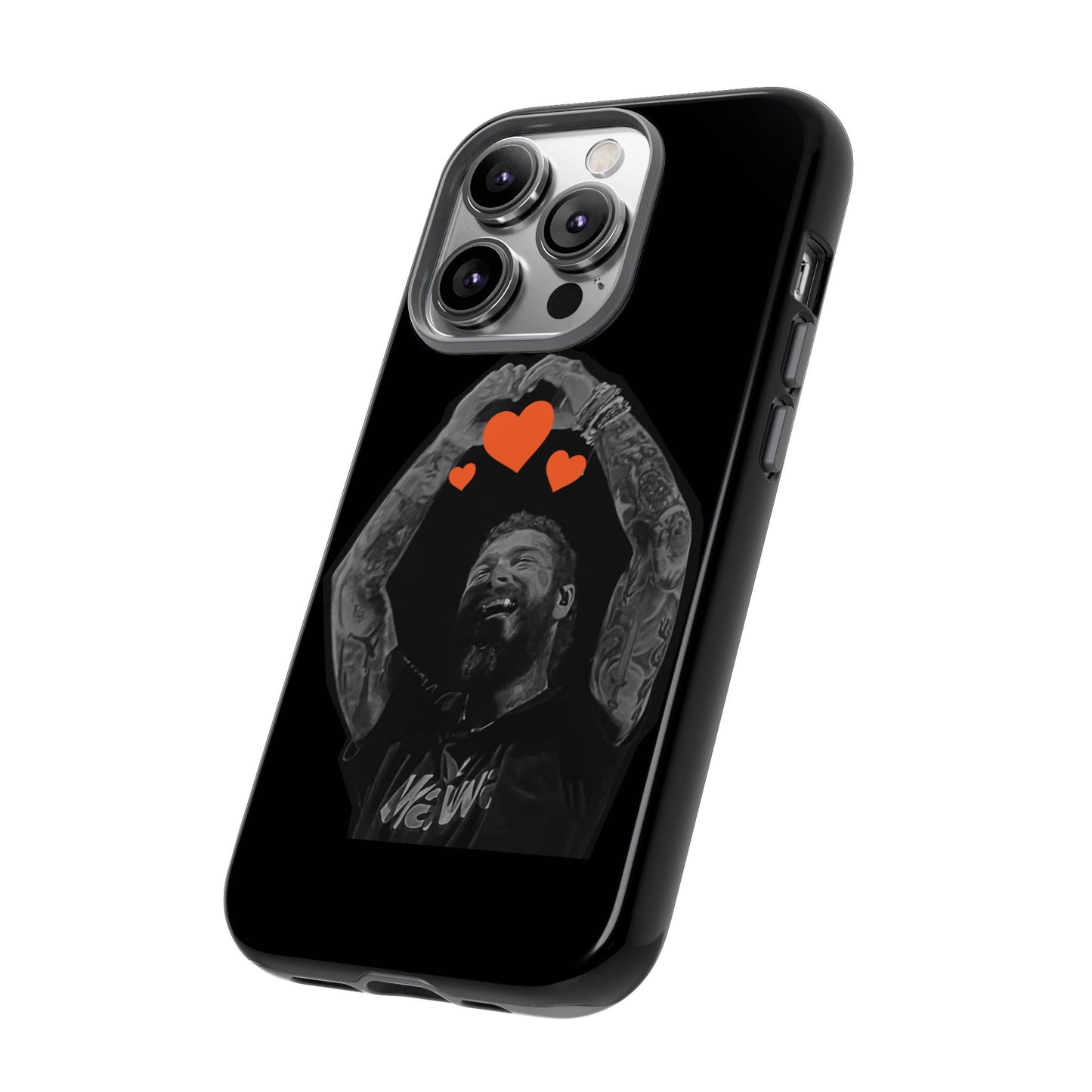 Tough iPhone Case (12–16 Pro Max) – Post Malone Heartfelt Wishes