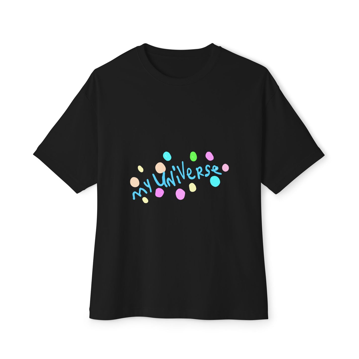 Pastel Universe Unisex Oversized Boxy Tee