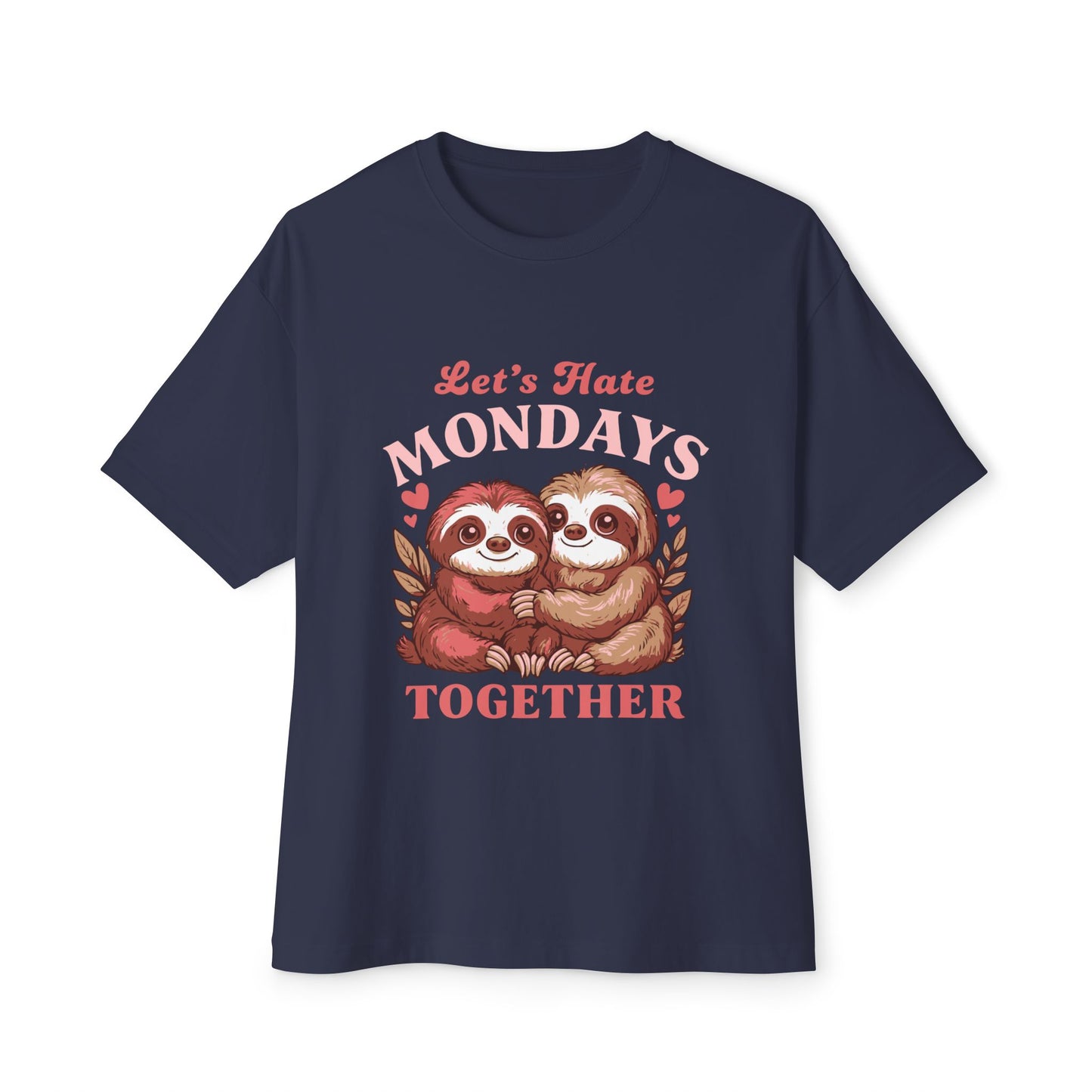 Oversized boxy Tee – Snazzy Lets hate Monday Edition