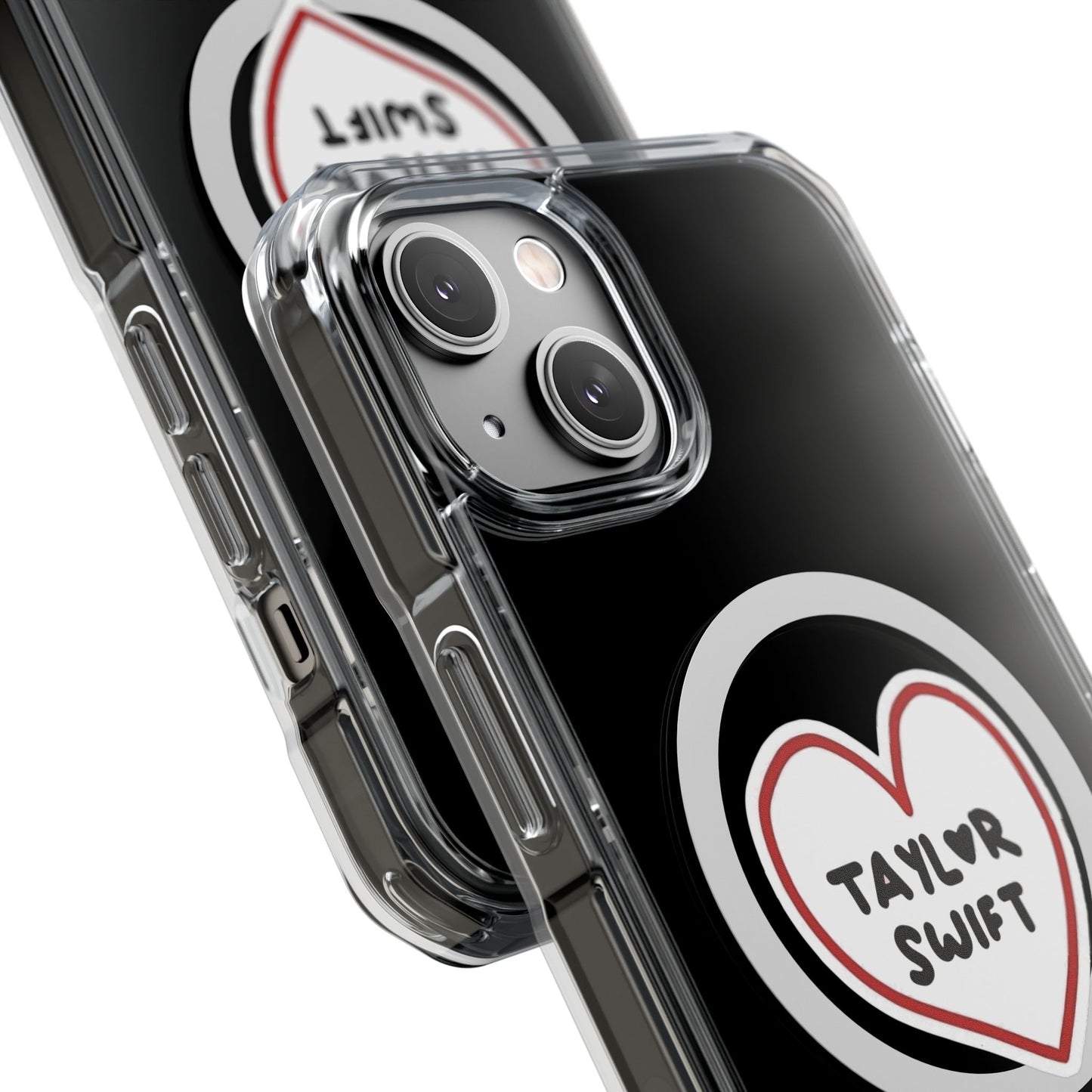 Heartbeats & Midnights Magnetic clear Impact Case