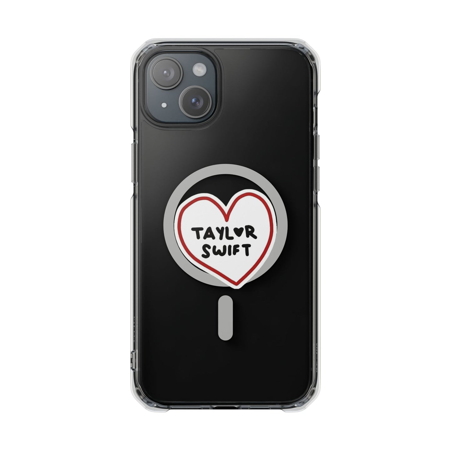 Heartbeats & Midnights Magnetic clear Impact Case