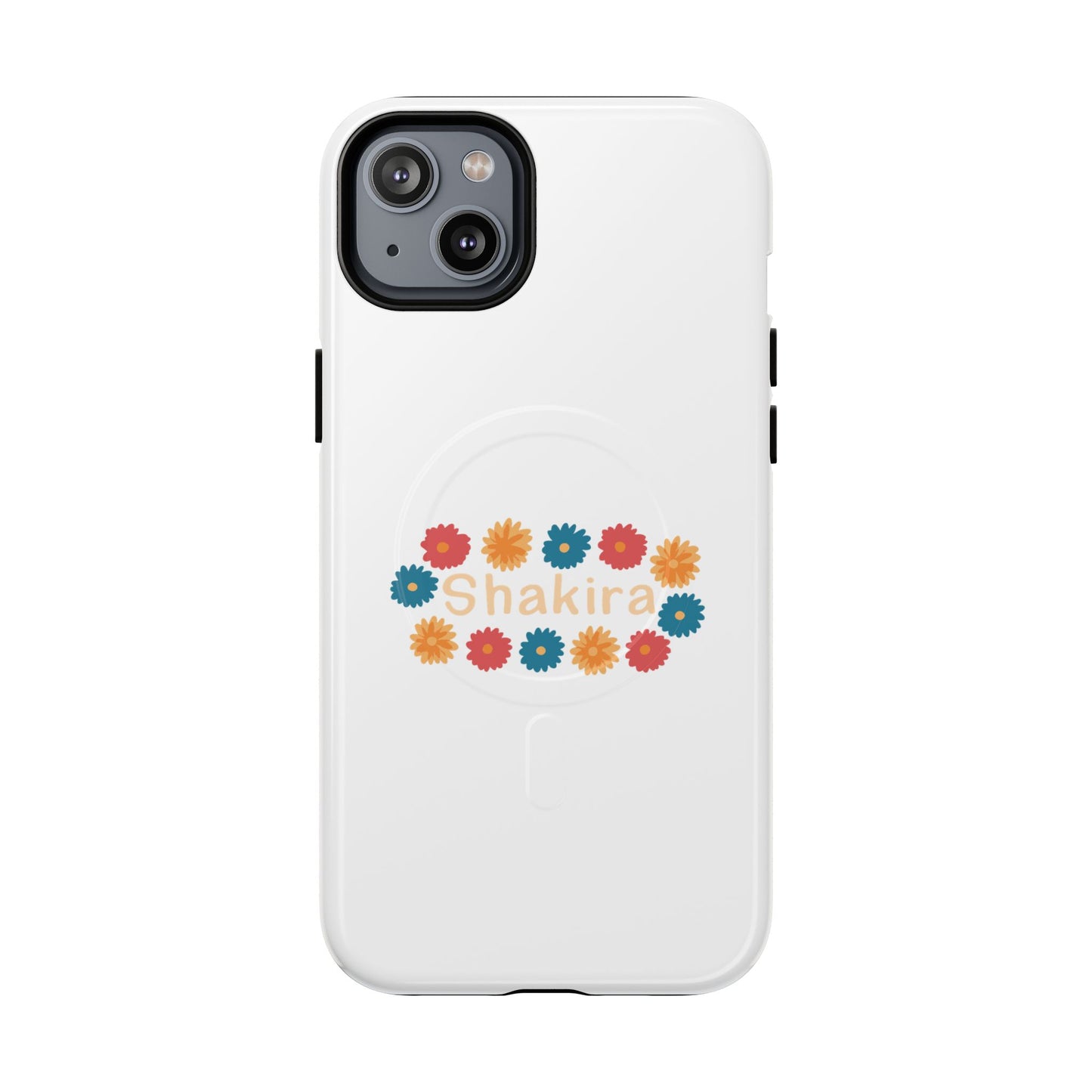 Retro Floral Groove Tough Magnetic case
