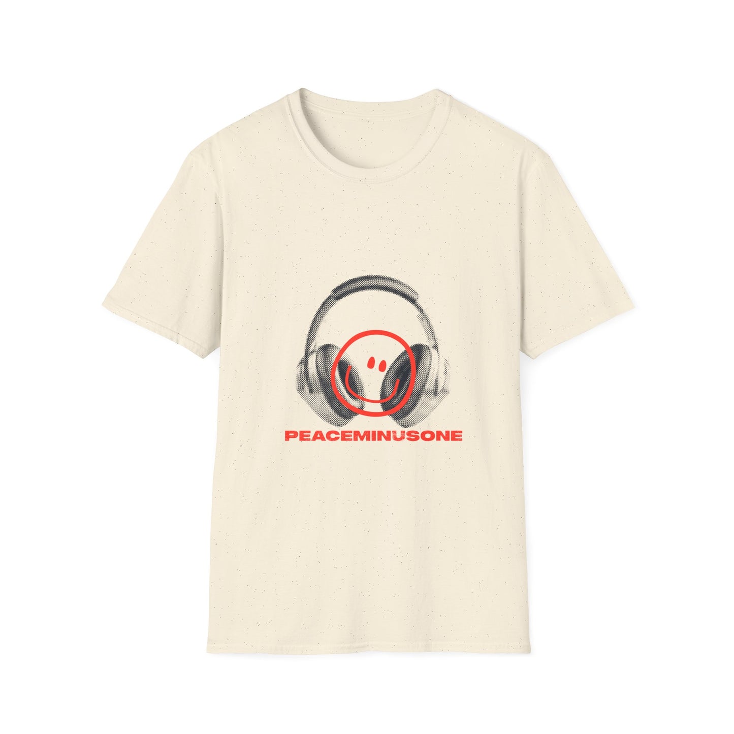 Smiley Beats Graphic Unisex Softstyle Tee