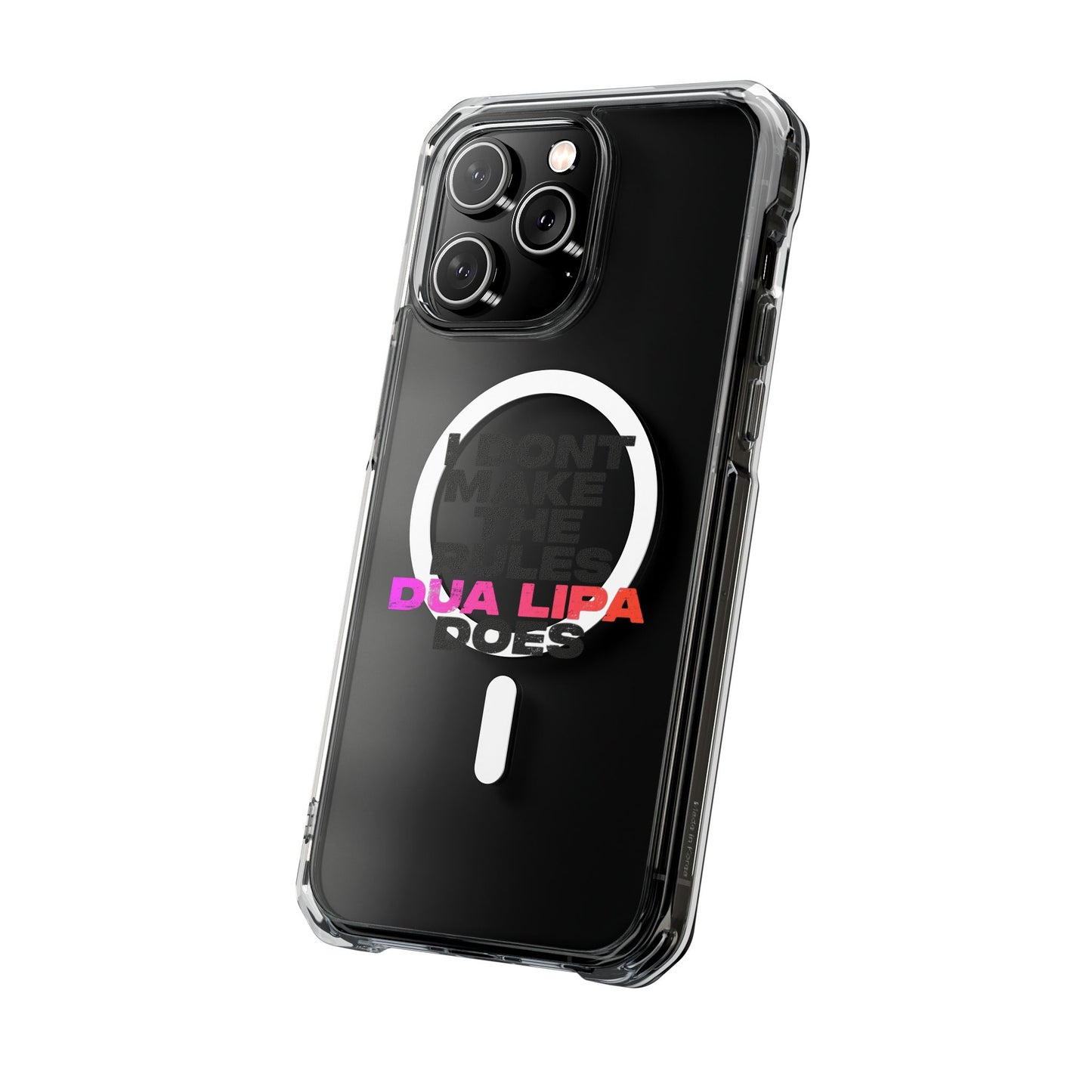 Retro Fade Letter Magnetic Clear Impact case