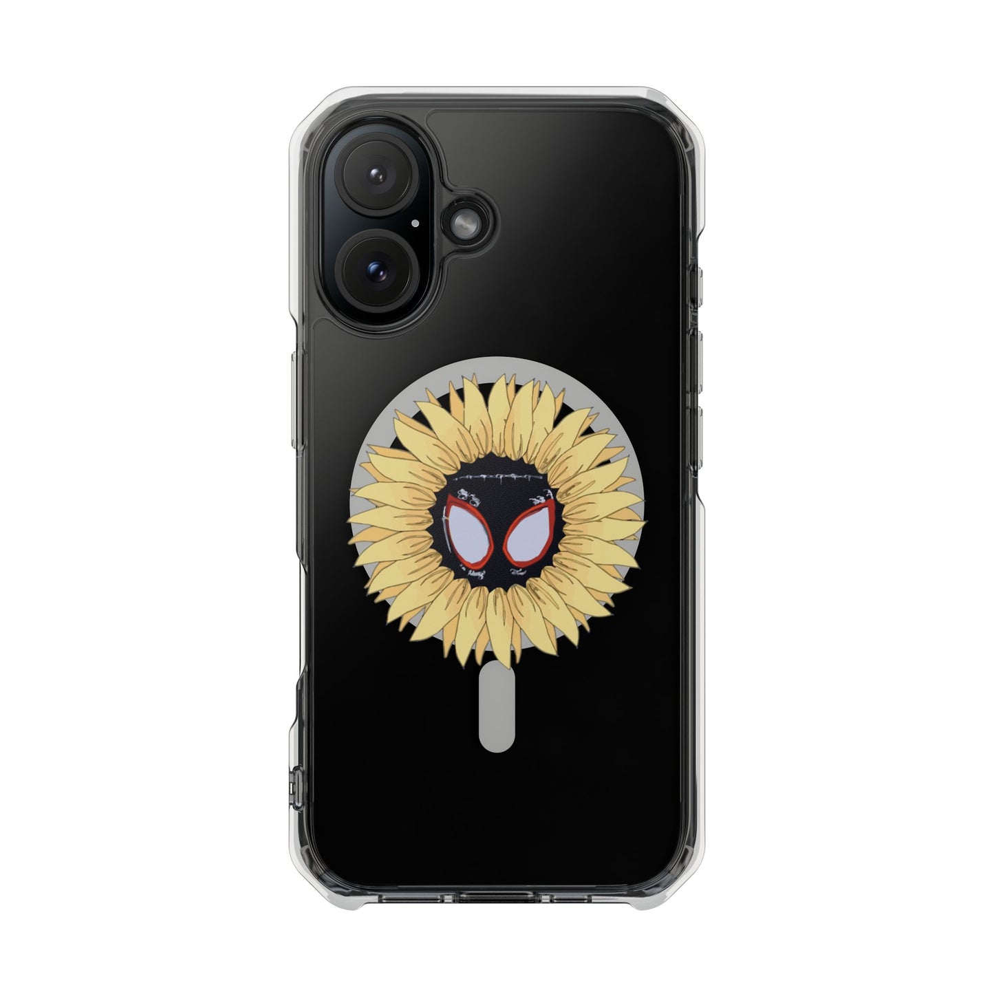 Sunflower Mask Illustration Magnetic Impact Case
