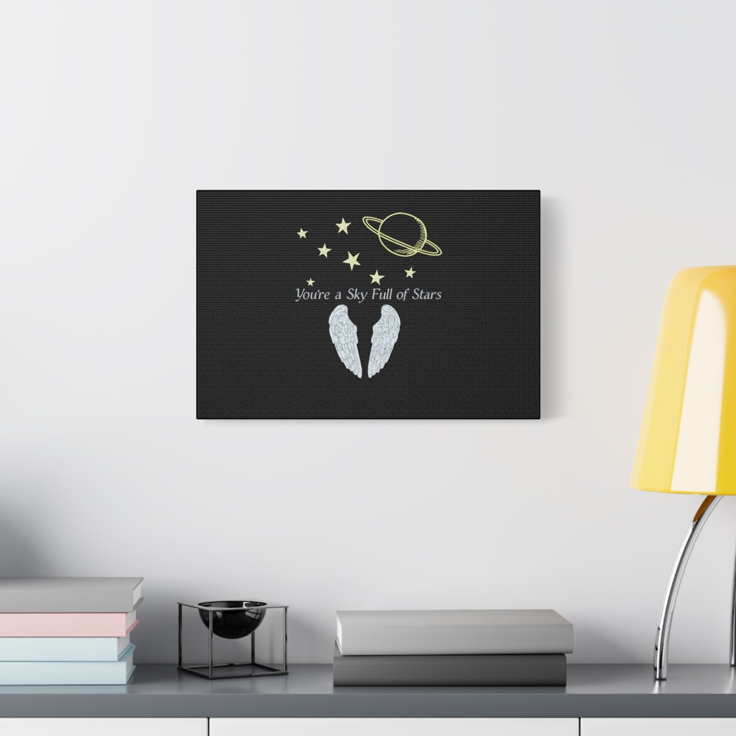 Starry Sky Wings Canvas