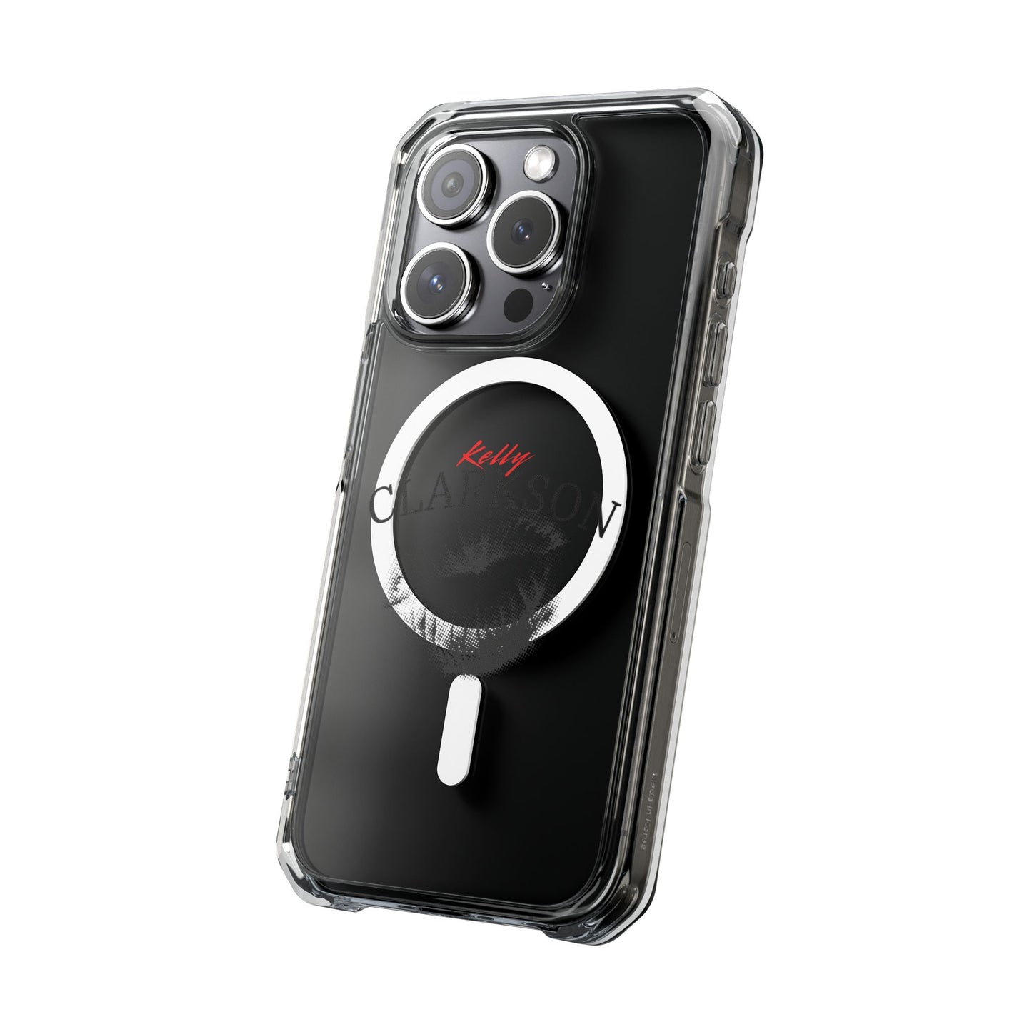 Retro Kiss Sound Magnetic clear Impact Case