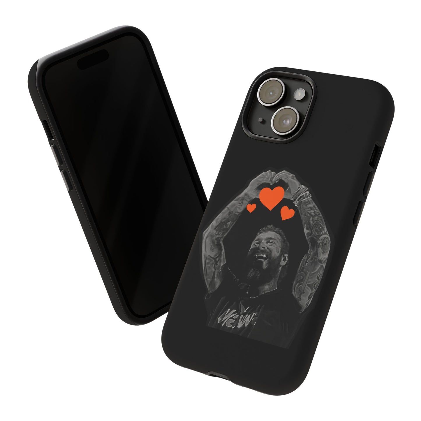 Tough iPhone Case (12–16 Pro Max) – Post Malone Heartfelt Wishes