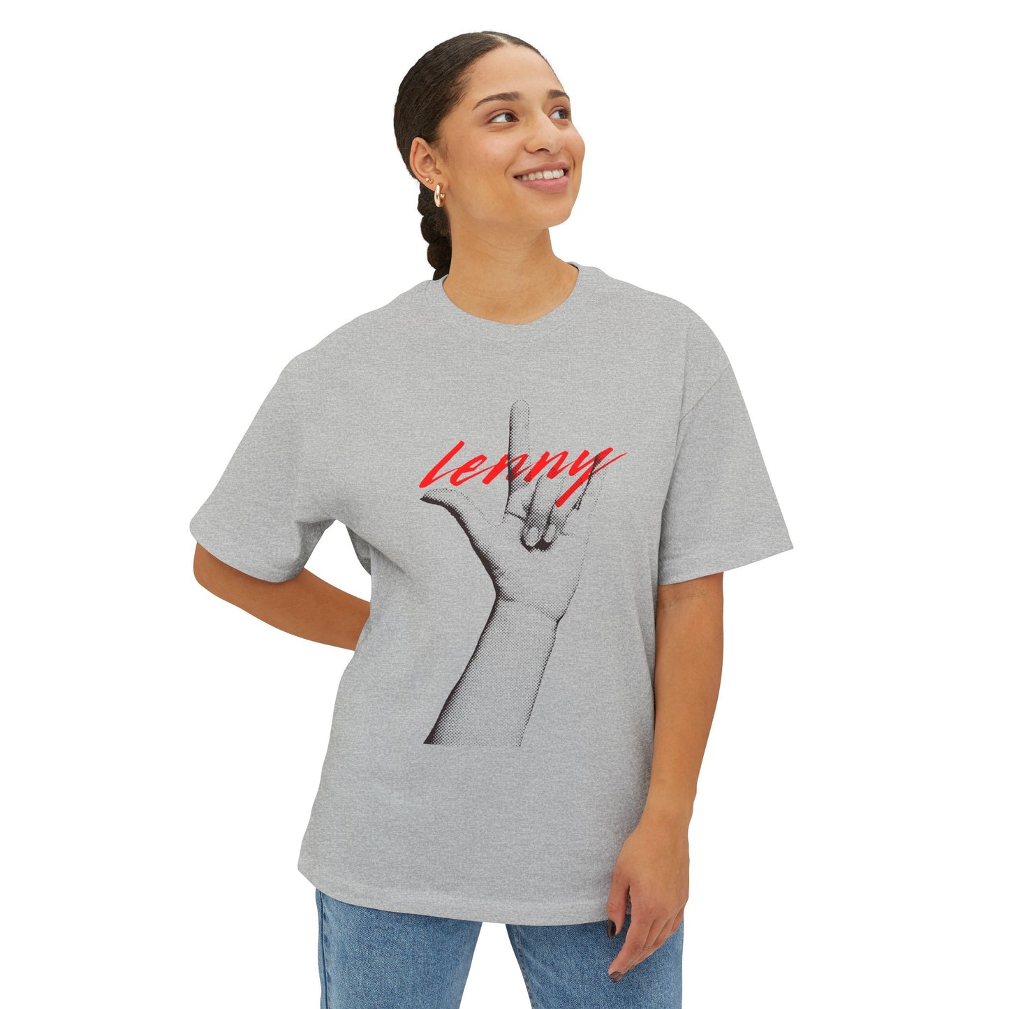 Rock Vibes Only Unisex Oversized Boxy tee
