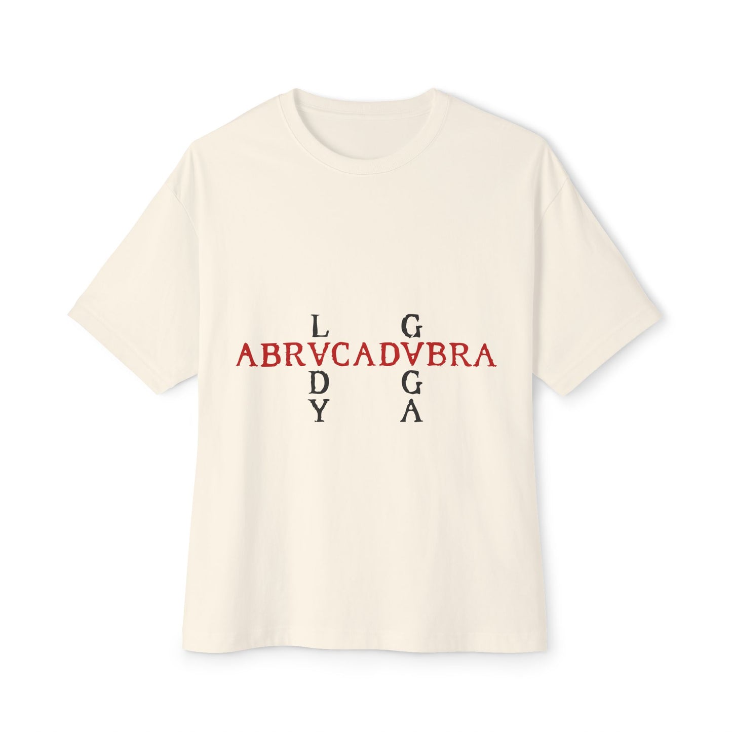 ABRVCADVRA Gothic Spell-Unisex Oversized Tee