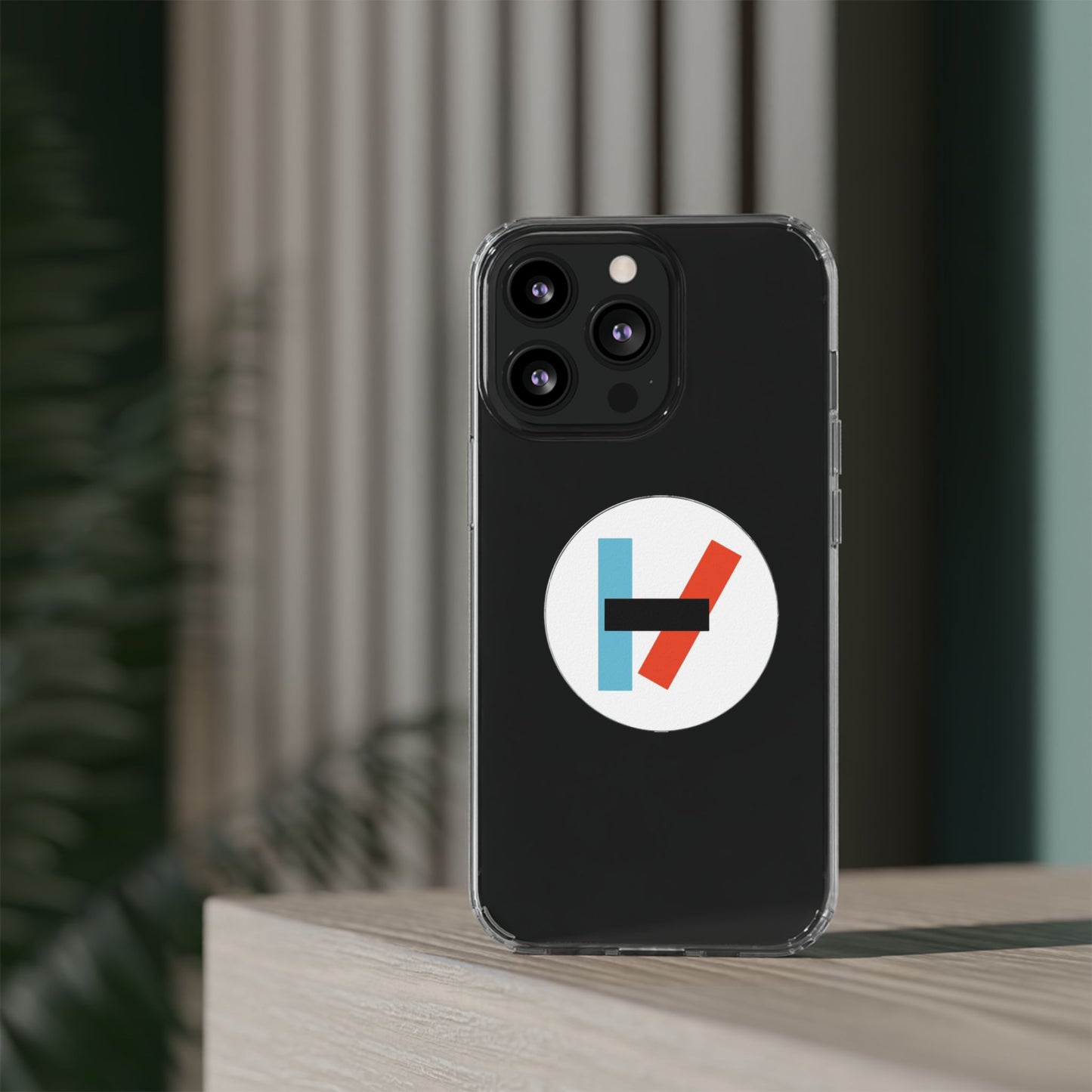 Circle Flame Clear Case