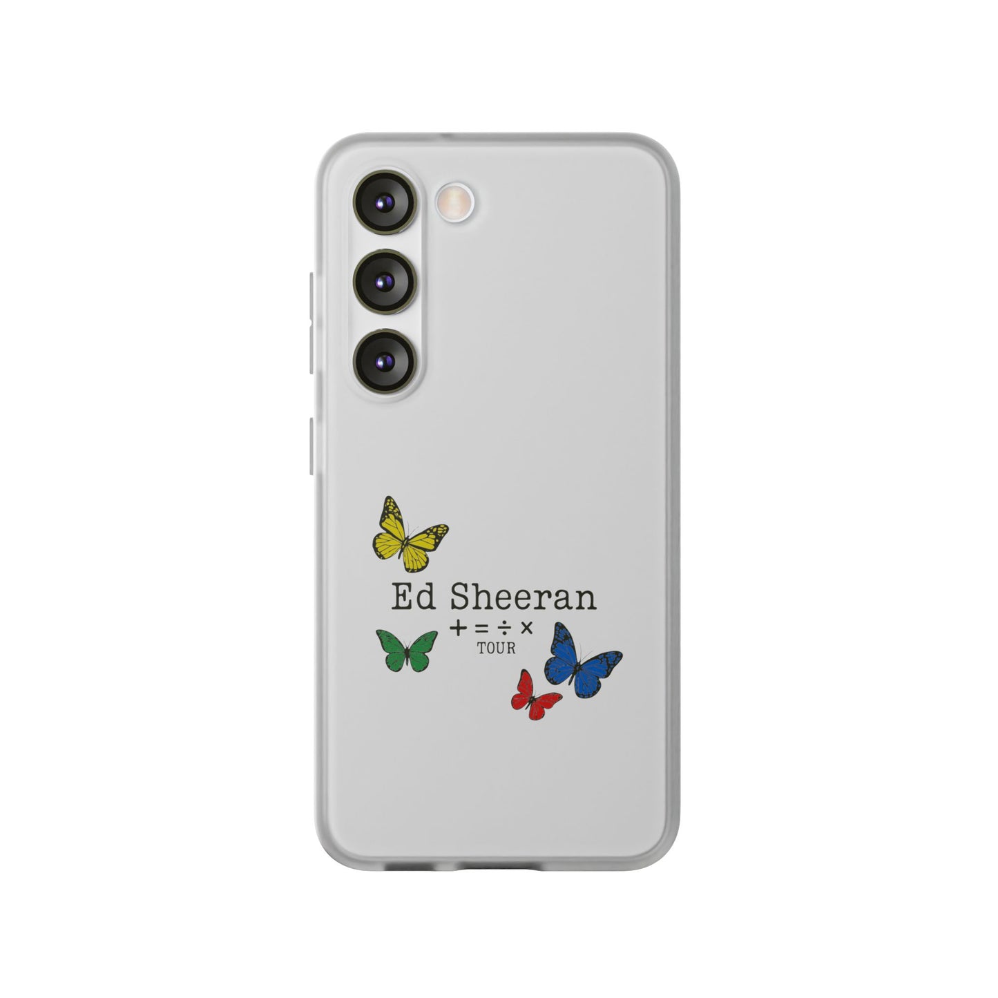 Ed Sheeran Butterfly Flexi Case | Samsung S10–S25