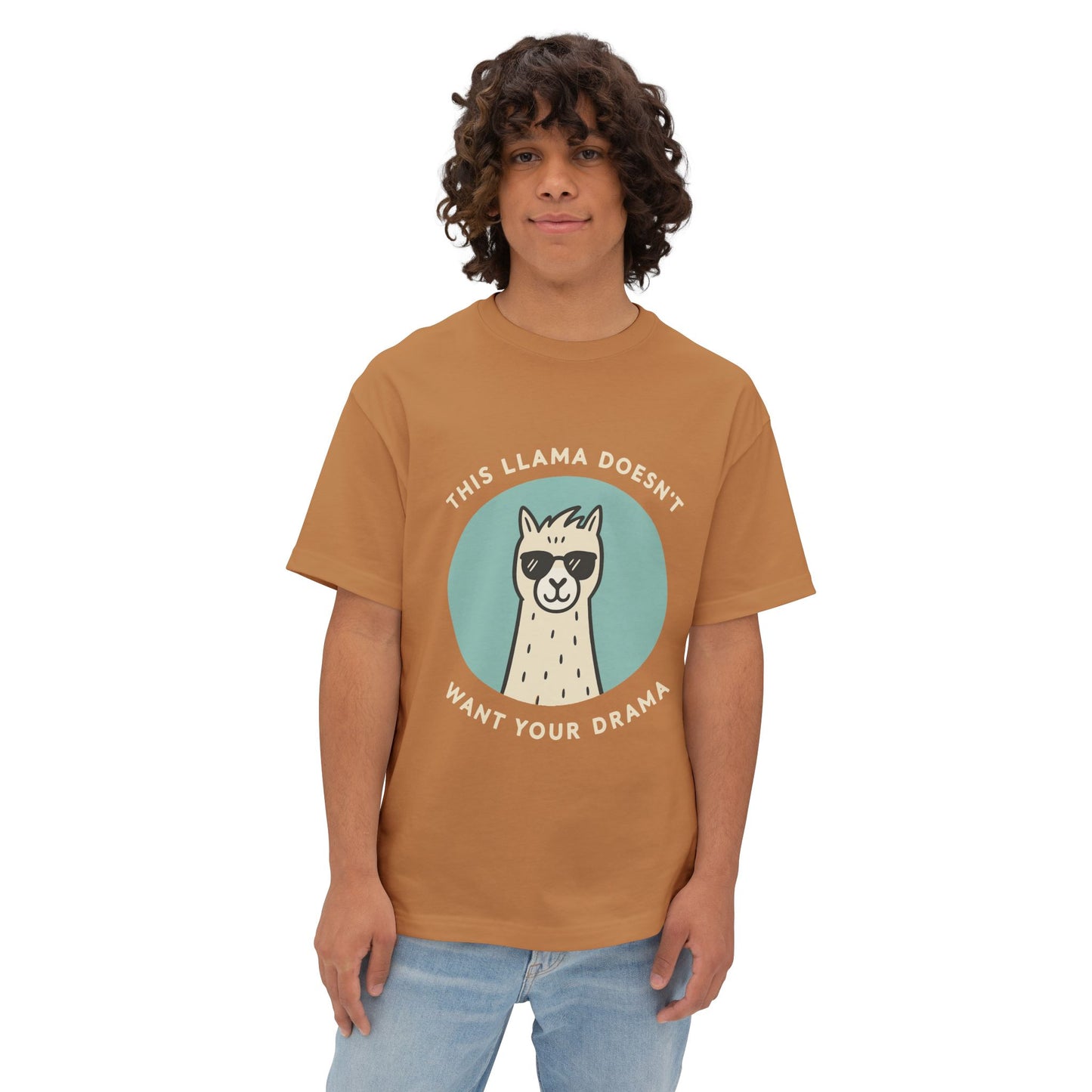 Oversized boxy Tee – Snazzy Drama Edition