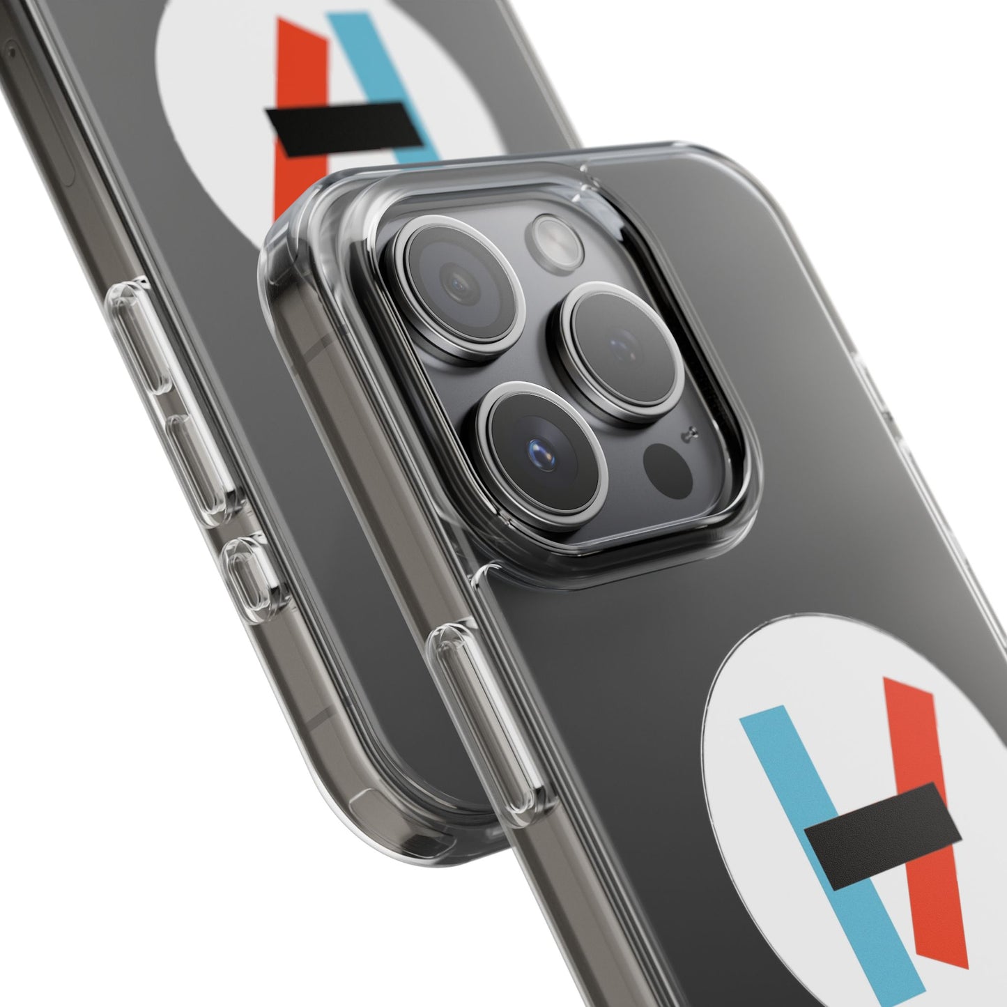 Circle Flame Clear Case