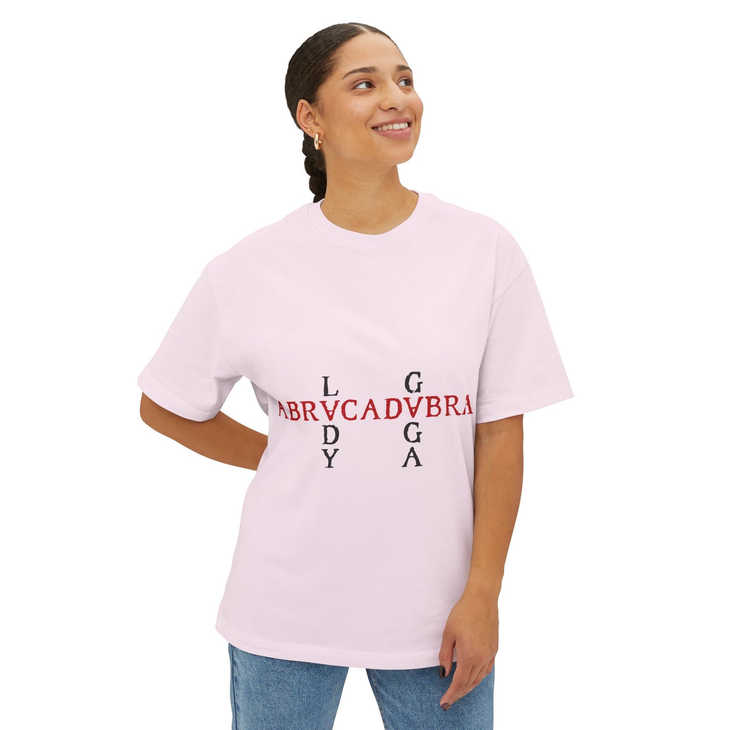 ABRVCADVRA Gothic Spell-Unisex Oversized Tee