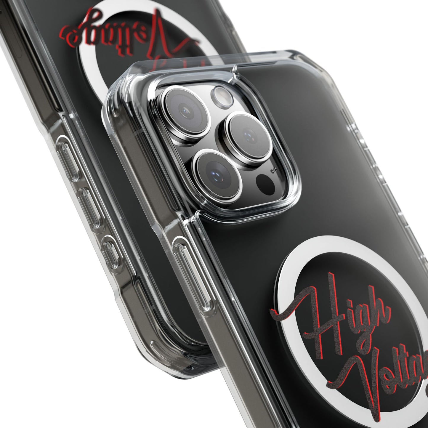 High Voltage Vibe Magnetic Clear Impact case