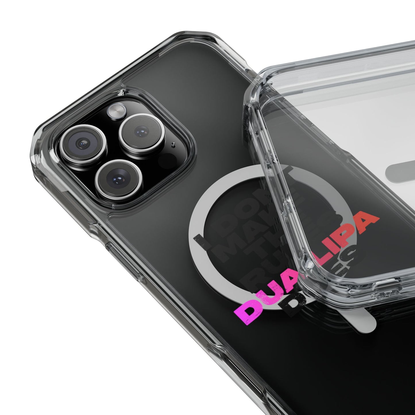 Retro Fade Letter Magnetic Clear Impact case
