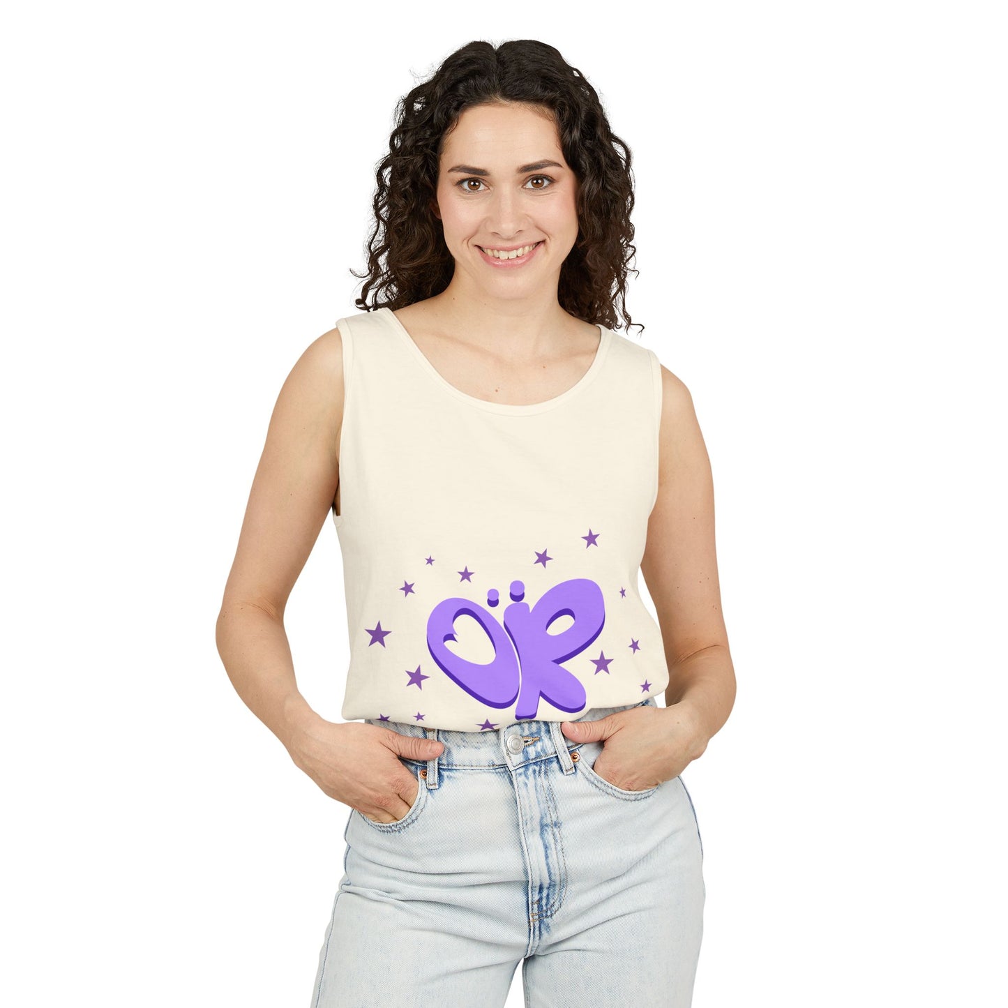 OR Graffiti Starburst-Dyed Tank Top