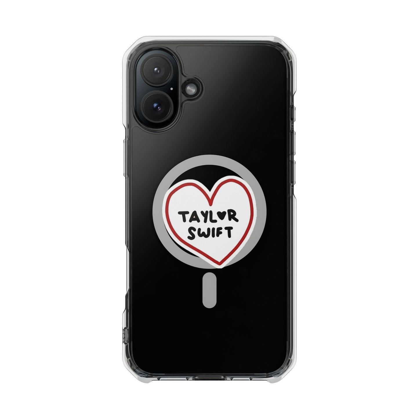 Heartbeats & Midnights Magnetic clear Impact Case