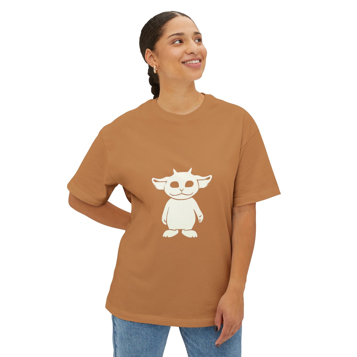 Void Critter Unisex Oversized Boxy Tee