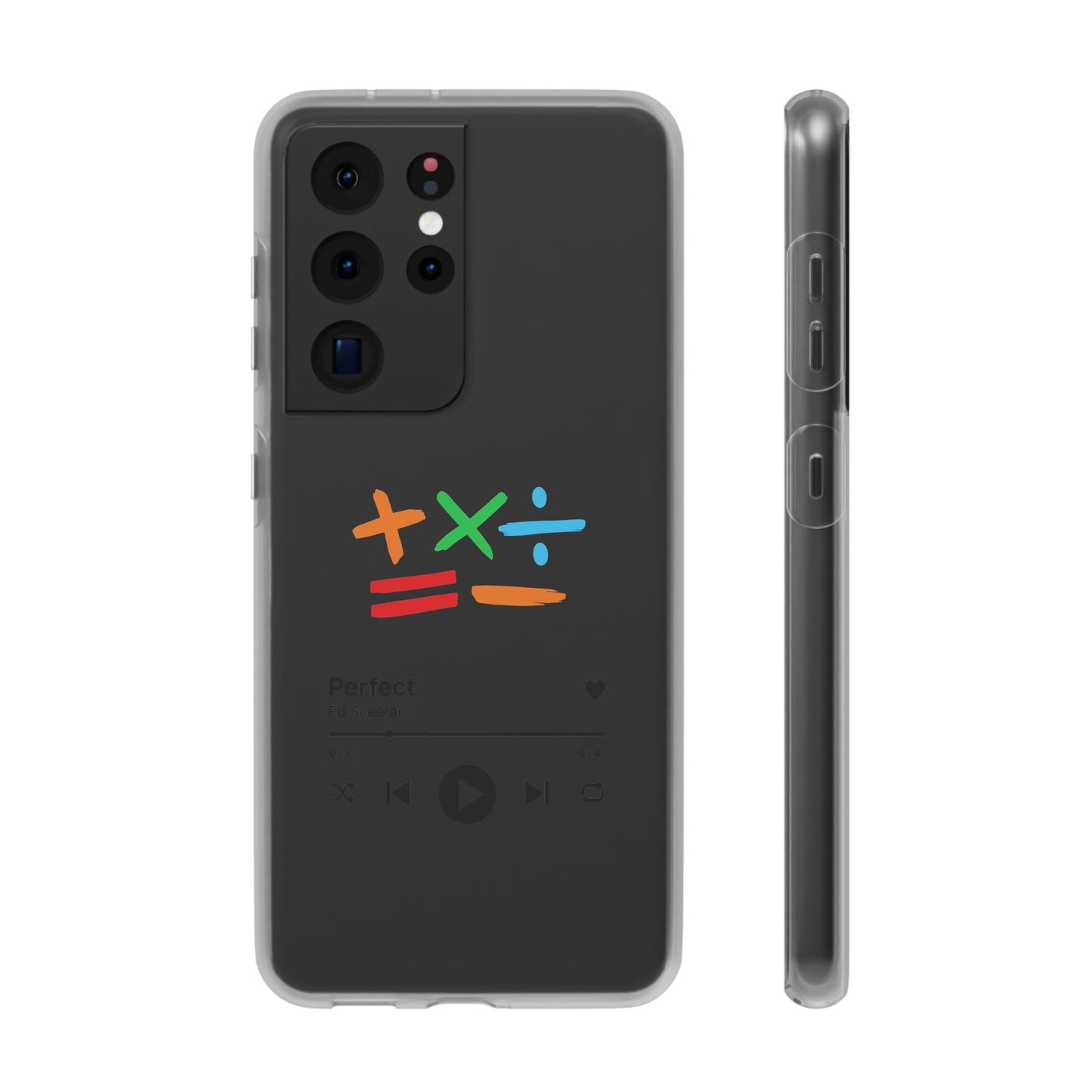 Ed Sheeran Music Flexi Case for Samsung S10–S25 | SnazzyMerch