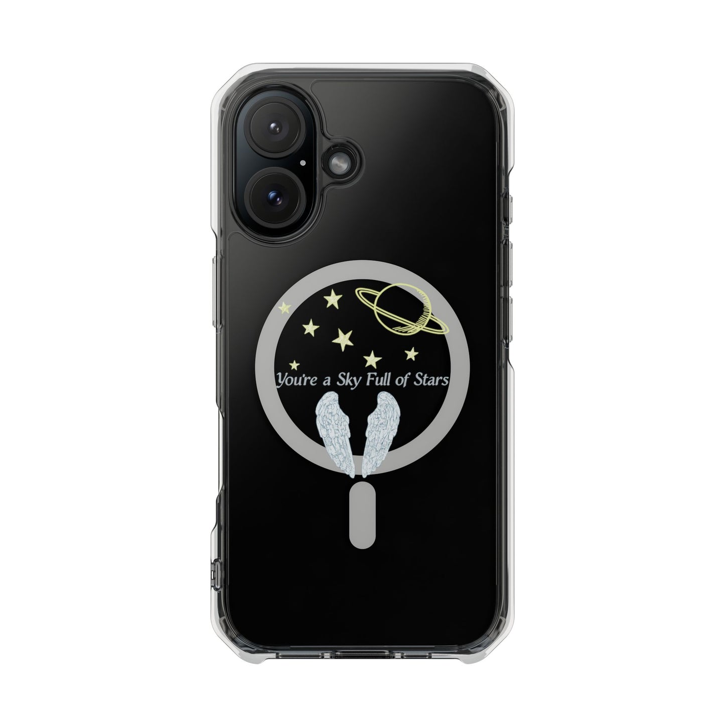 Starry Sky Wings Magnetic Clear Impact case