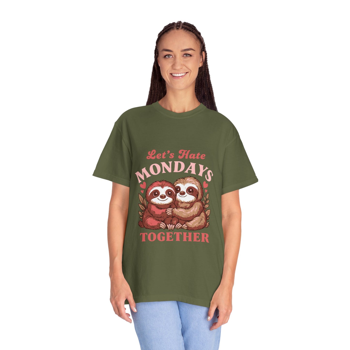 Dyed T-shirt – Snazzy Lets hate Monday Edition