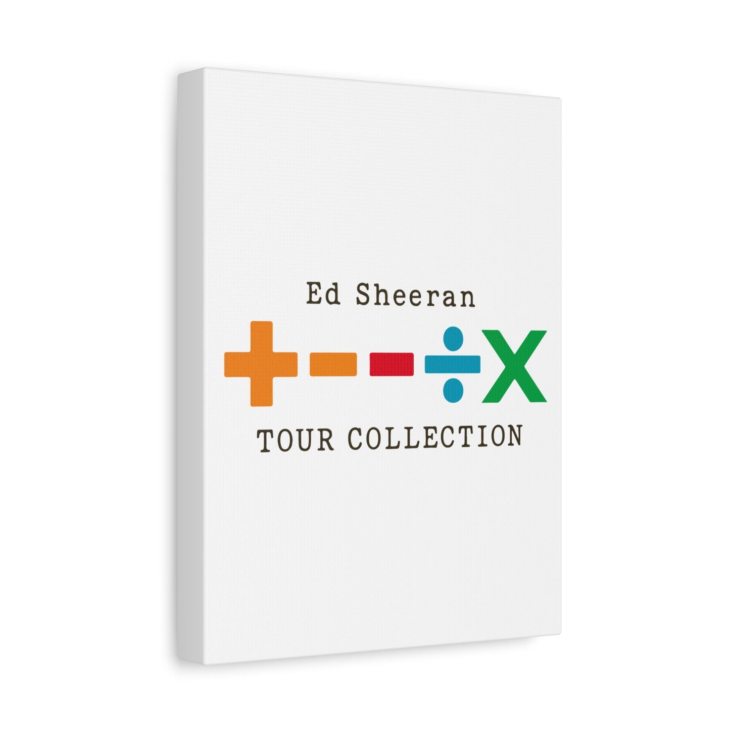 Matte Stretched Canvas, 1.25" Depth – Ed Sheeran Edition