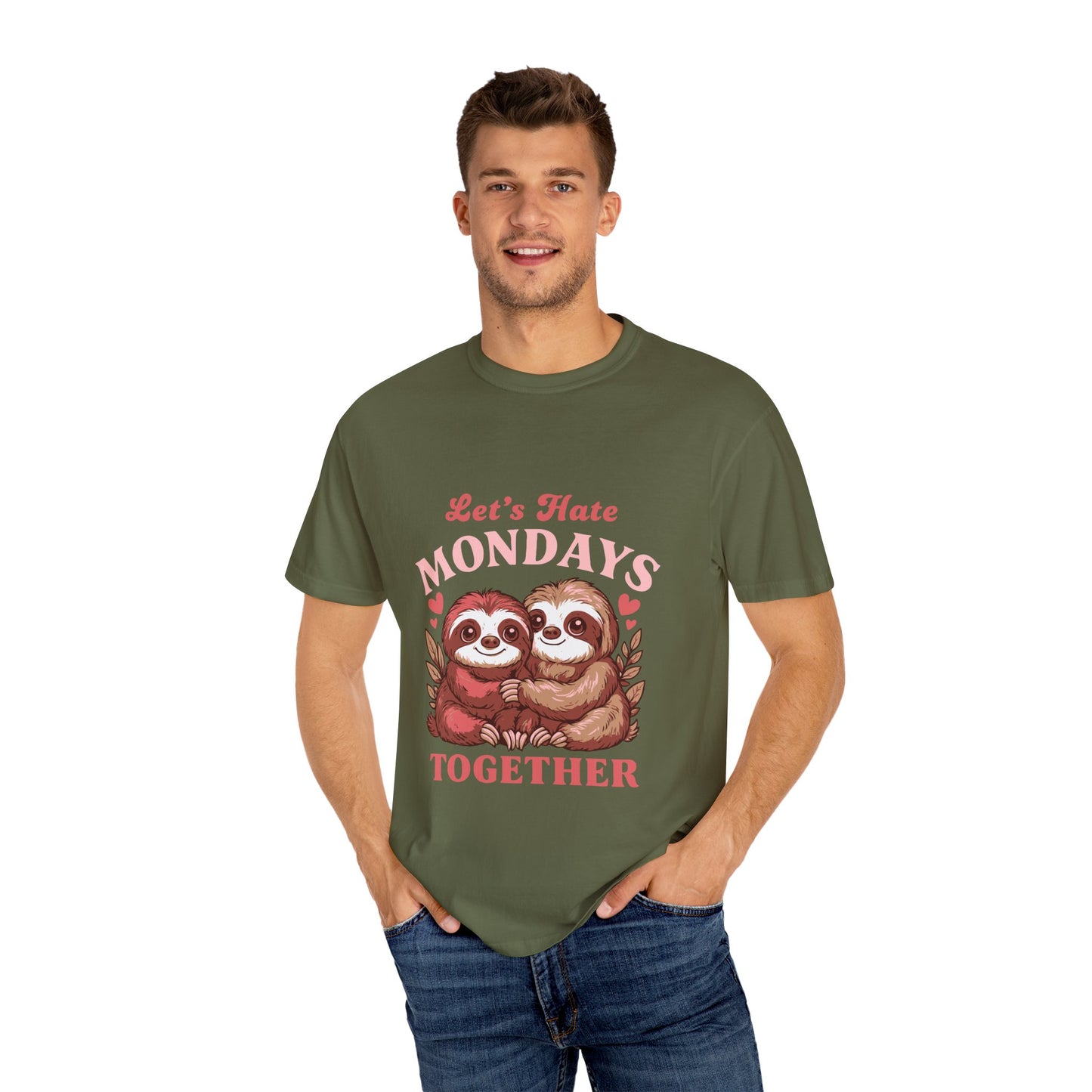 Dyed T-shirt – Snazzy Lets hate Monday Edition