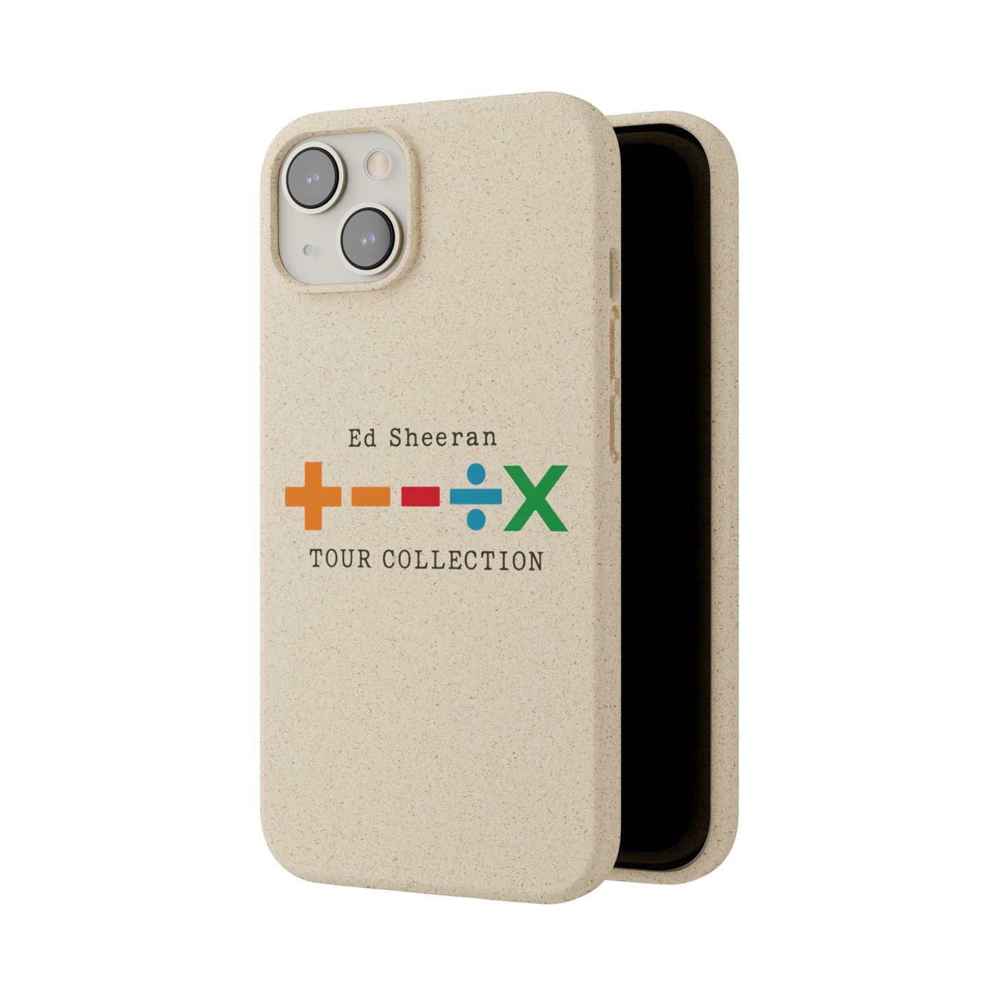 Biodegradable Cases for iPhone 12 to 16 Pro Max Showcasing – Ed Sheeran Edition