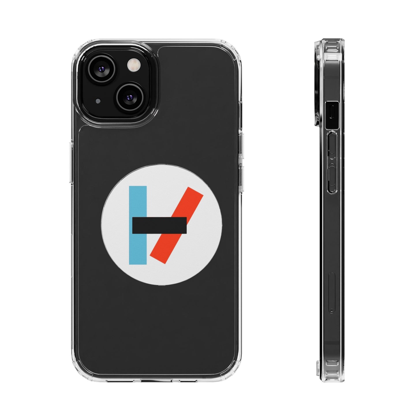 Circle Flame Clear Case