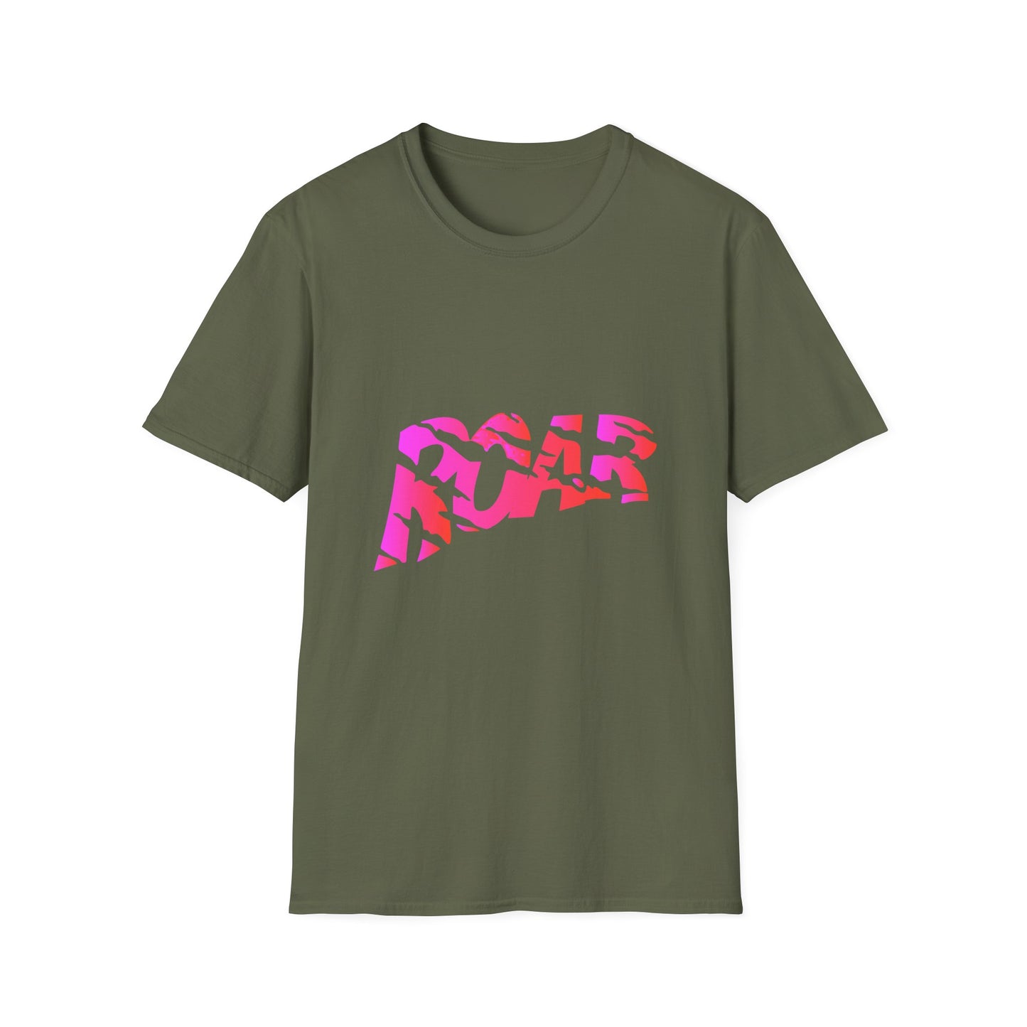 Gradient Roar - Unisex Softstyle T-shirt