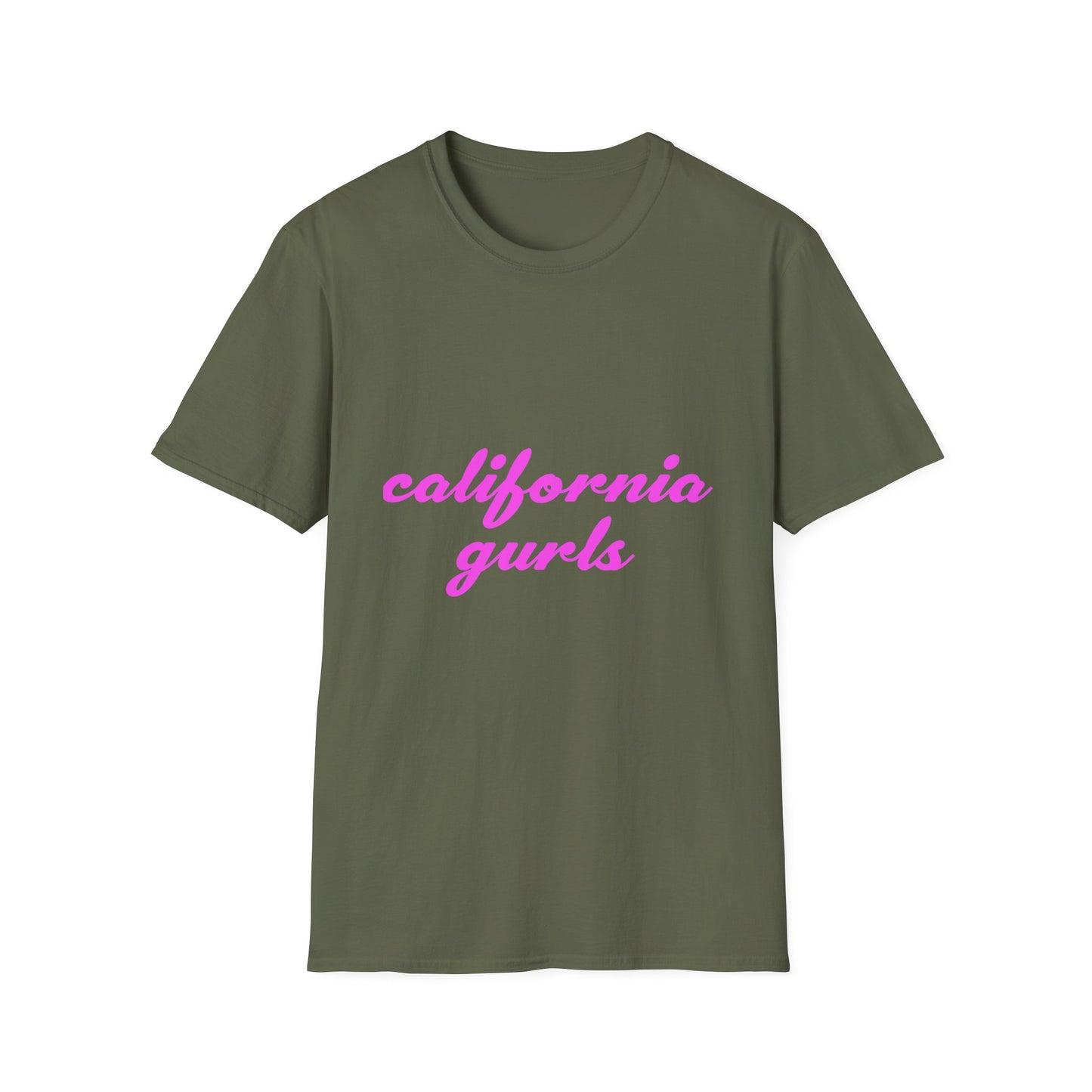 California Script - Unisex Softstyle T-shirt