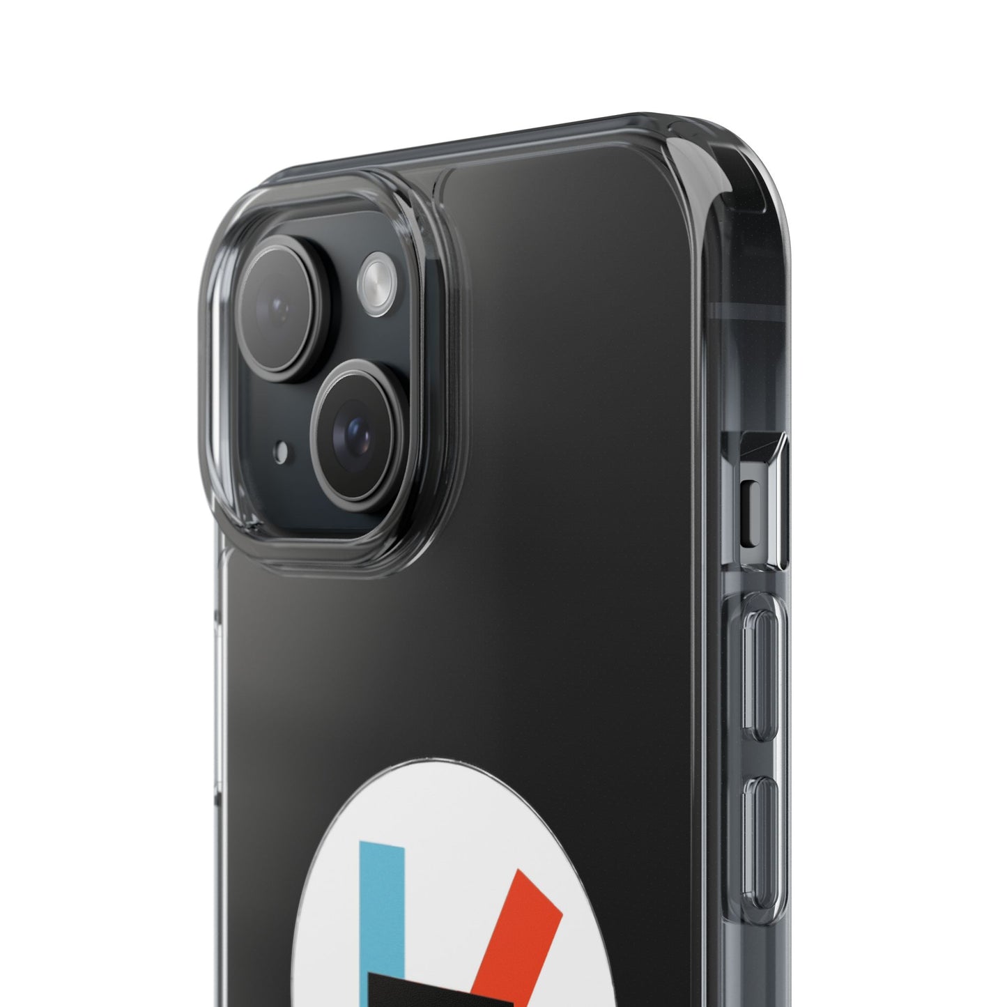 Circle Flame Clear Case
