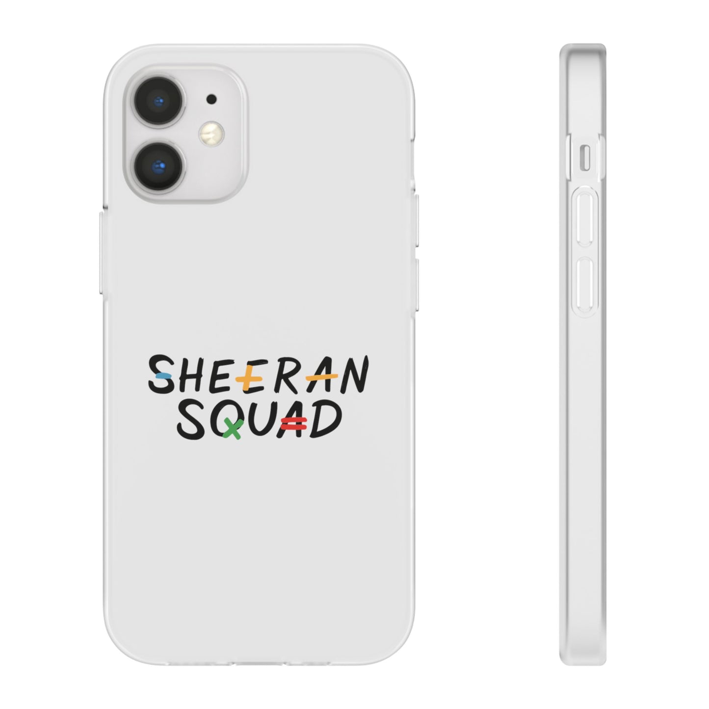 Ed Sheeran Squad Flexi iPhone Case | Minimal & Sleek