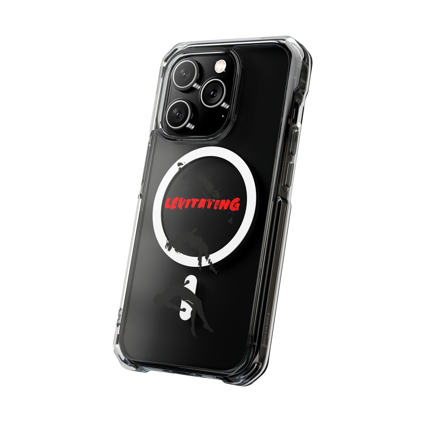 Levitating Vibes Magnetic Clear Impact case