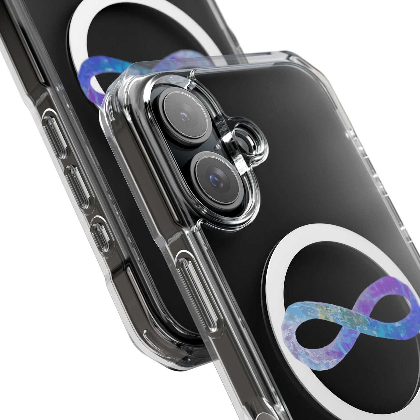 Cosmic Infinity Loop Magnetic Clear Impact case