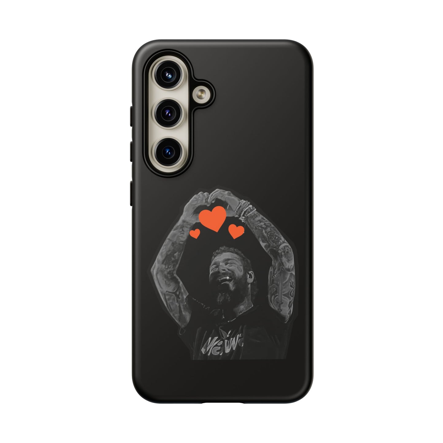 Tough Samsung Case (S20–S25) – Post Malone Heartfelt Wishes
