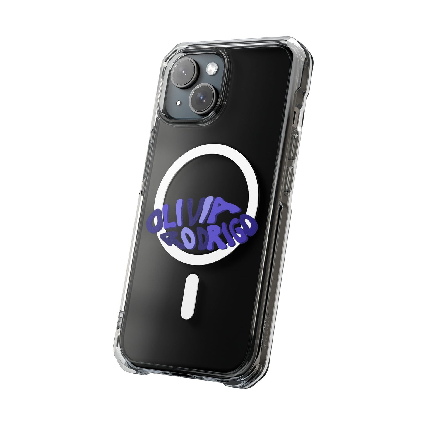 Olivia Rodrigo Wavy Text Magnetic Clear Impact Case