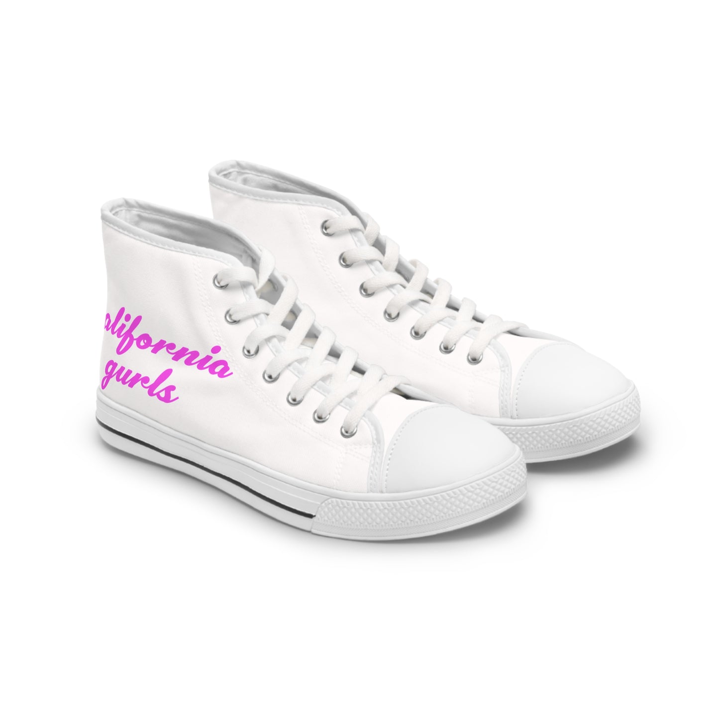 California Script – Women's High Top Top Sneakers