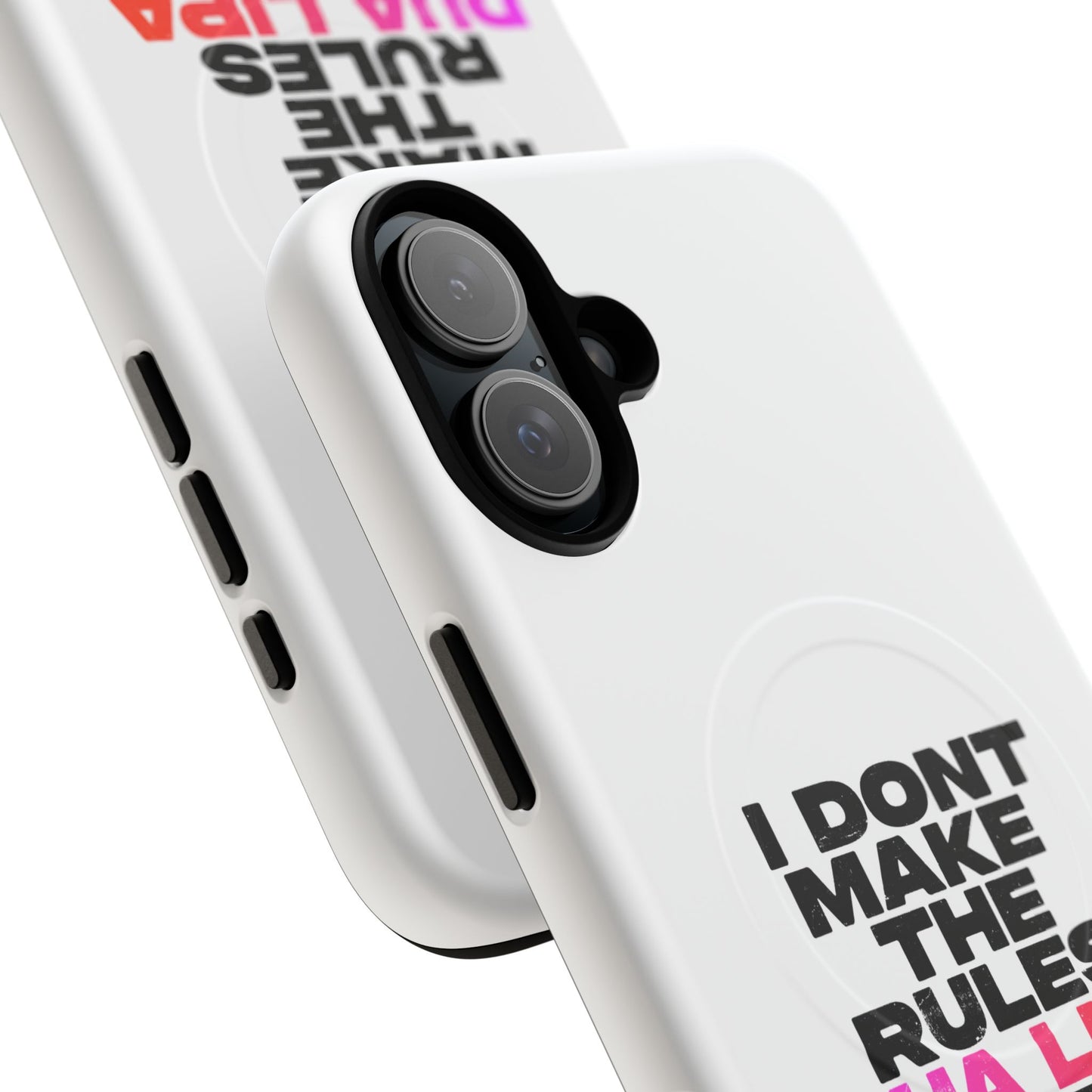 Retro Fade Letter Tough Magnetic Case