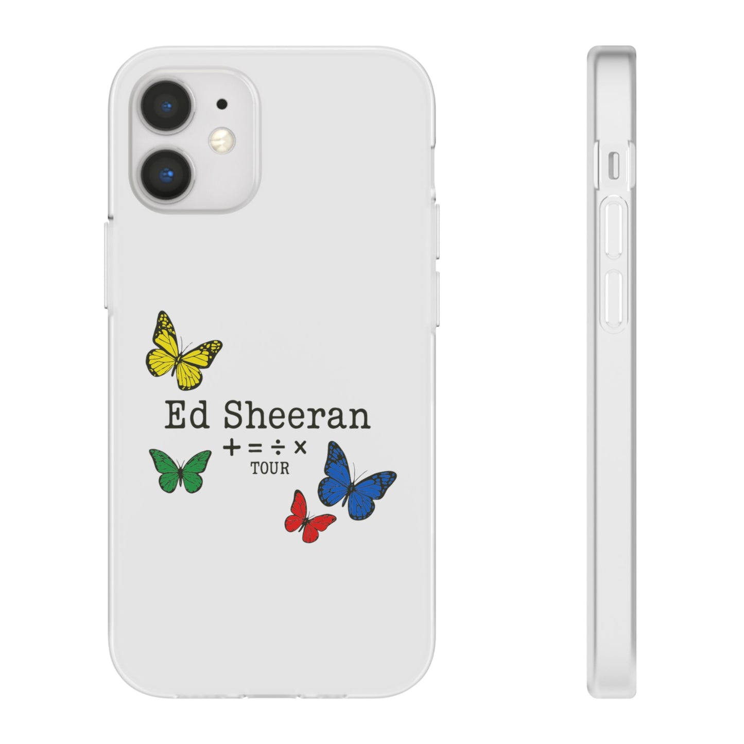Ed Sheeran Butterfly iPhone Flexi Case | SnazzyMerch