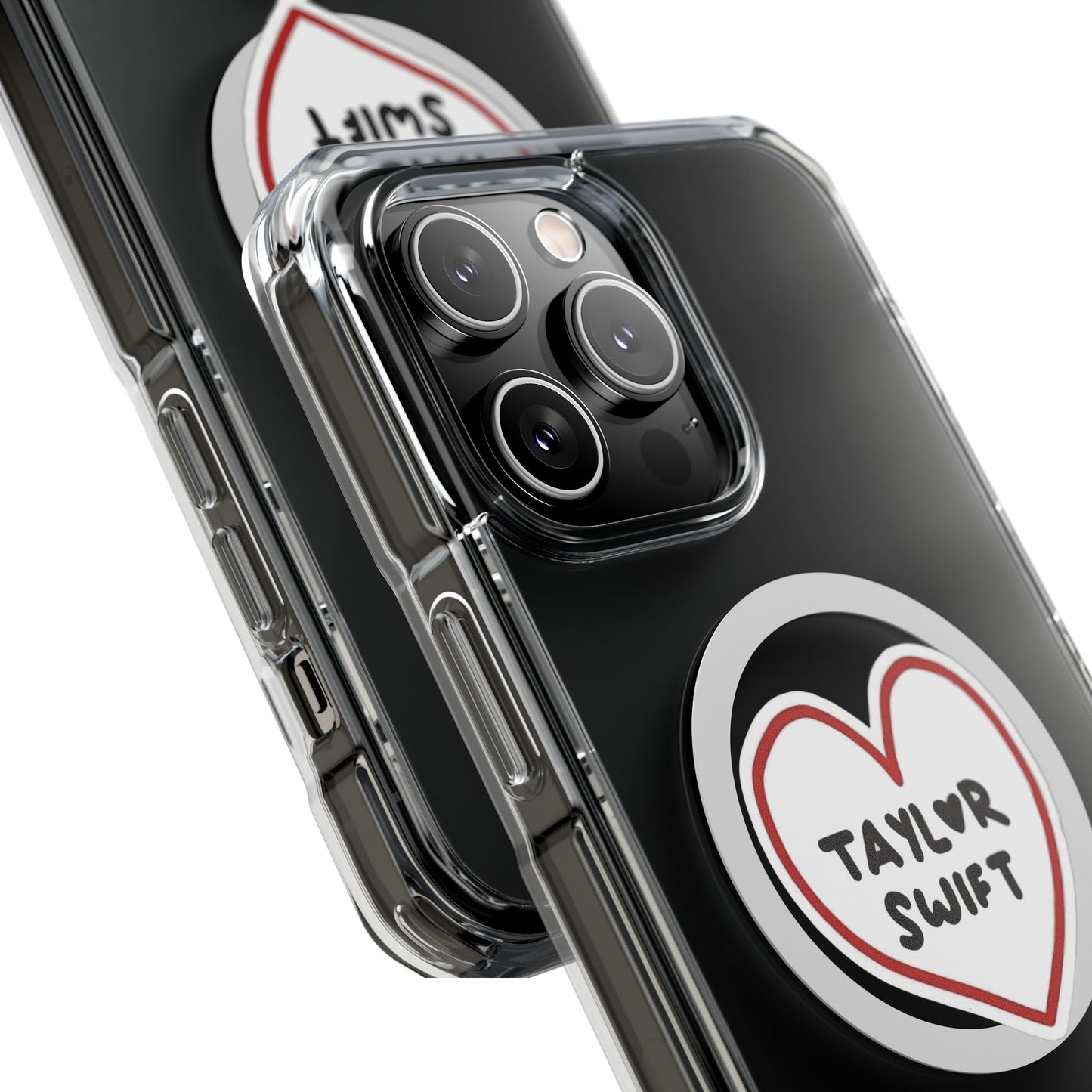Heartbeats & Midnights Magnetic clear Impact Case