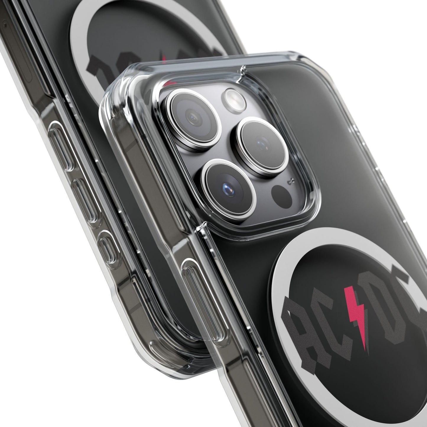 Neon Pulse Power Magnetic Clear Impact case