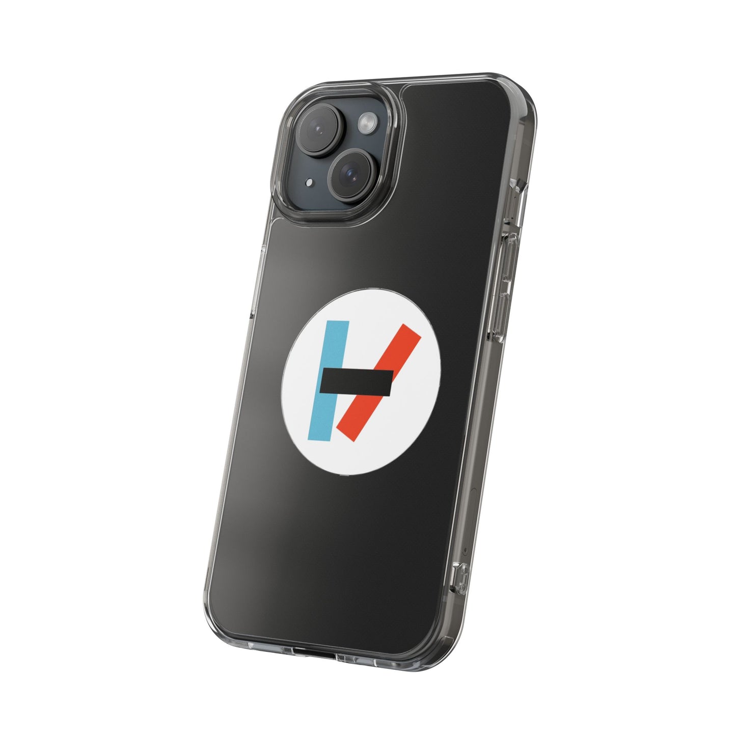 Circle Flame Clear Case