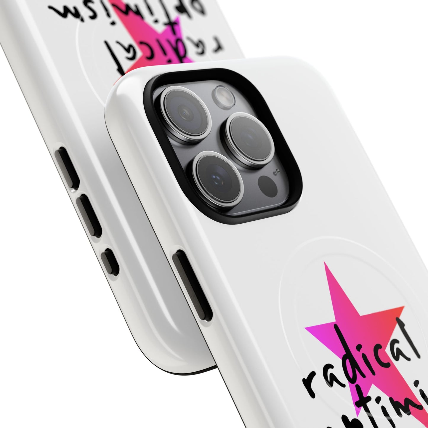 Flame Script Statement Tough Magnetic Case